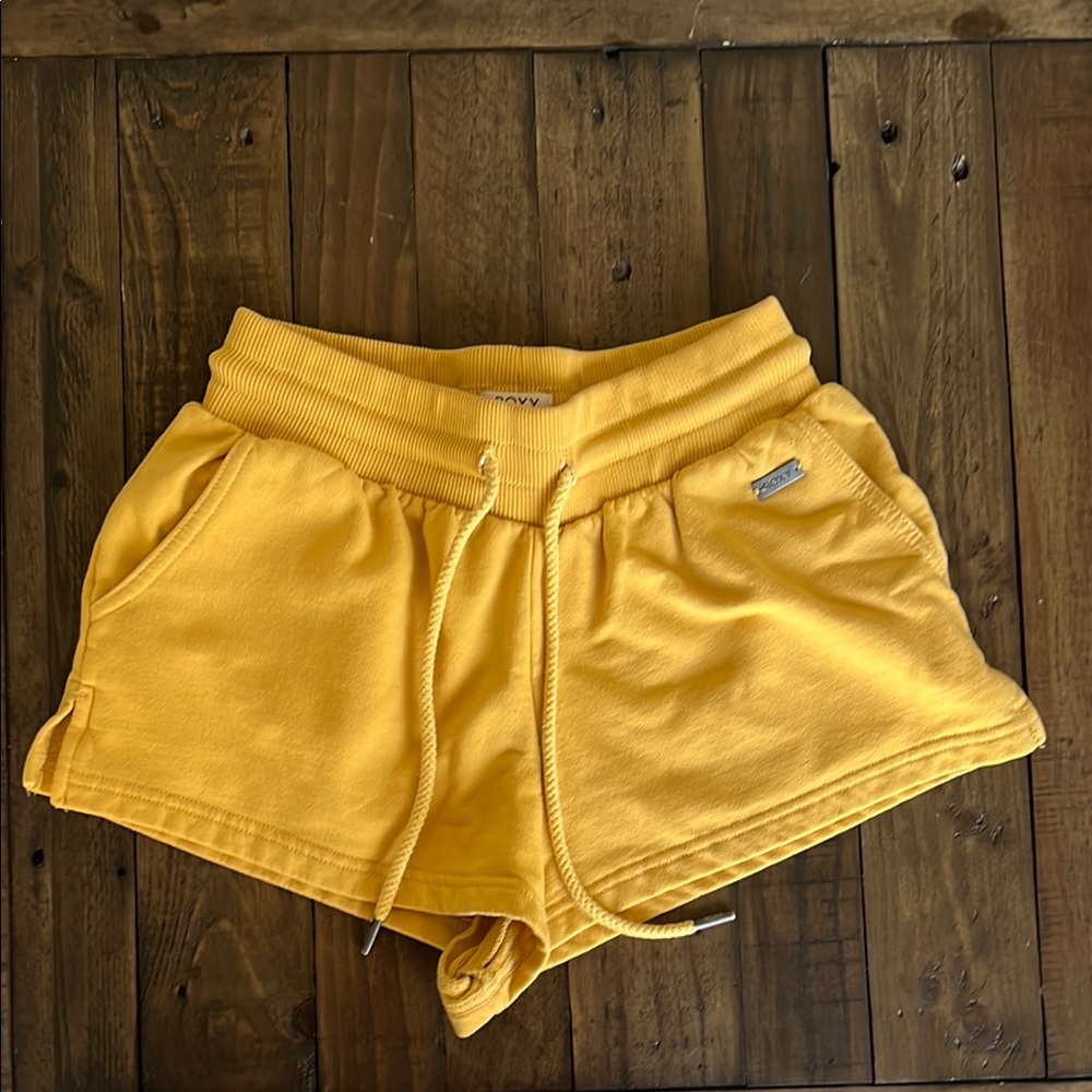 Roxy Yellow Beach Shorts